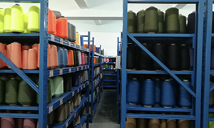 ​polyester High elastic wire raw material warehouse